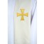 Štola sv.béžová s křížem - GABARDÉN